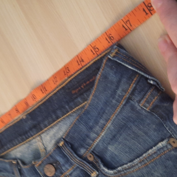 Citizens of Humanity blue jeans waist 31, inseam 24, cropped - Picture 3 of 4